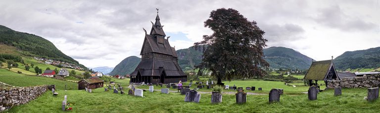 Iglesia de Hopperstad en Noruega