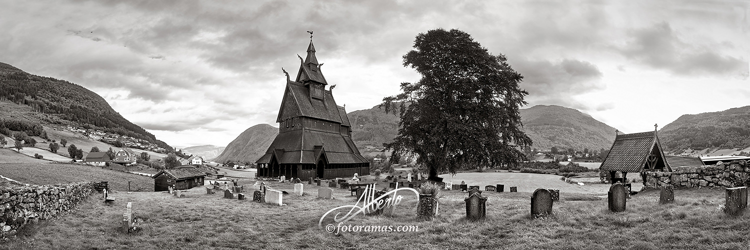 Iglesia de Hopperstad en Noruega