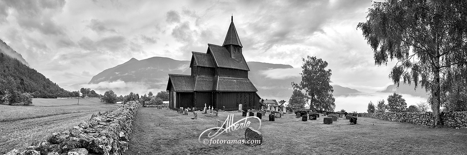 Iglesia de Urnes en Noruega